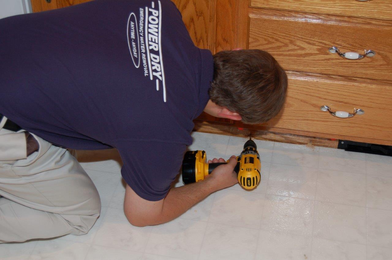 Cabinet Drying Kansas City - Power Dry