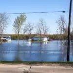 Midwest flash flood after storm leaves homes with storm water damage