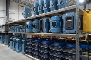 Power Dry's Water Damage Restoration Equipment