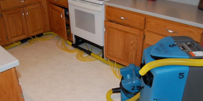 Cabinet drying equipment